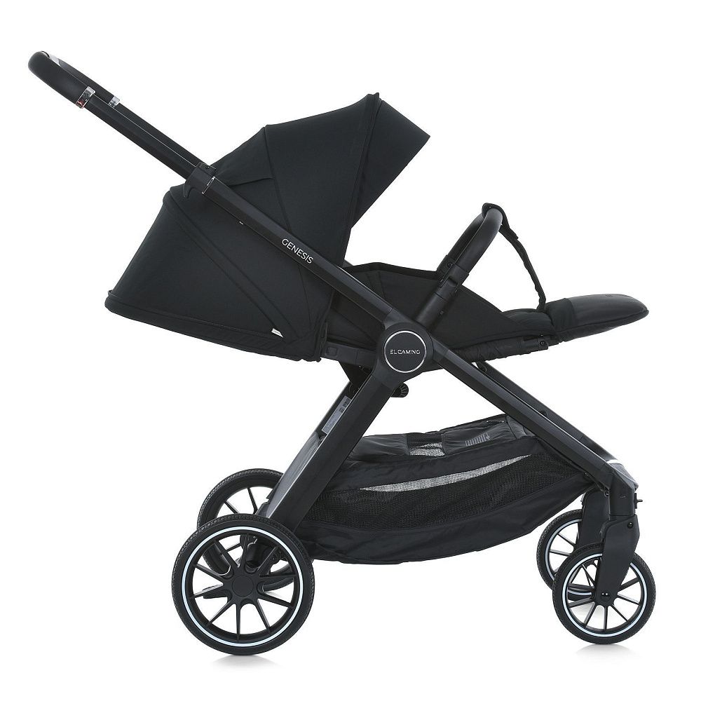 Коляска універсальна 2 в 1 El Camino ME 1126 GENESIS Jet Black