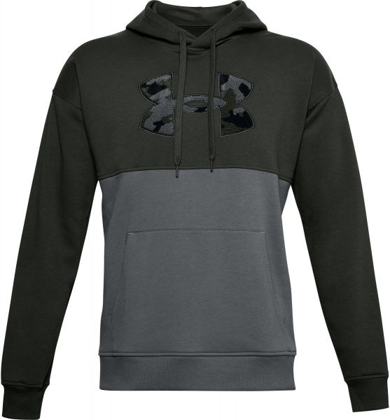 Джемпер Under Armour UA Rival Flc Colorblock HD 1357098-310 р. M зелений