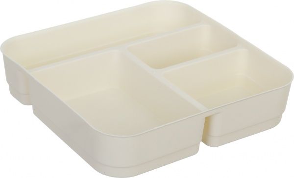 Органайзер Fashion для косметики 25*26*11 см білий