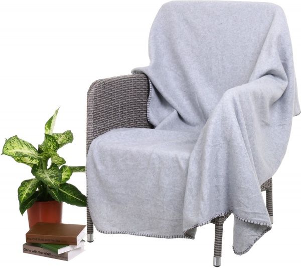 Плед Polar флисовый 127x152 см в ассортименте UP! (Underprice) 