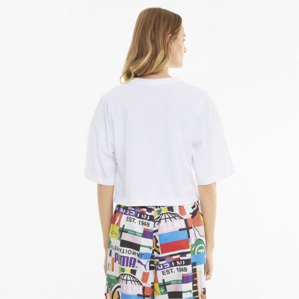 Футболка Puma PI Graphic Tee 59970262 XS білий