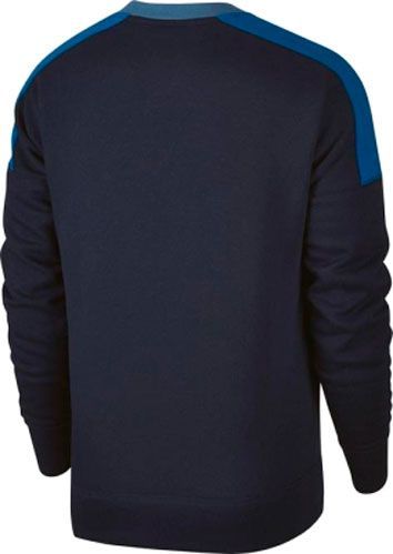 Джемпер Nike M NSW CREW AIR FLC 886050-437 р. L синій