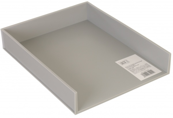 Лоток для паперів горизонтальний 260х93х315 мм сірий Nota Bene