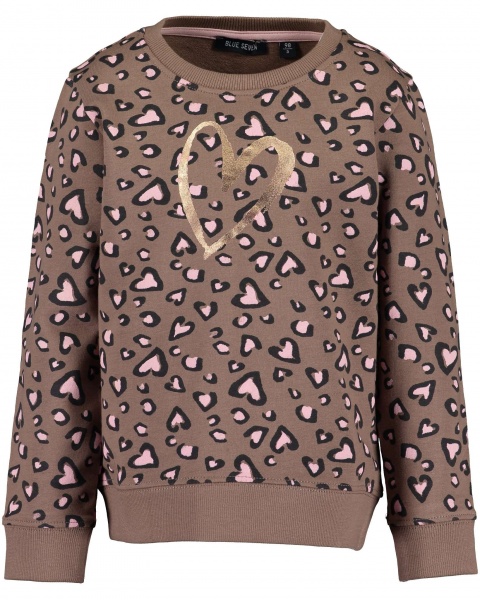 Реглан для дівчинки Blue Seven р.122 коричневий 717582 X_831_р.122 