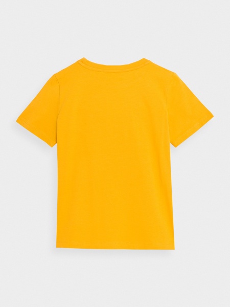 Футболка 4F TSHIRT M1012 4FJSS23TTSHM1012-71S р.152 жовтий