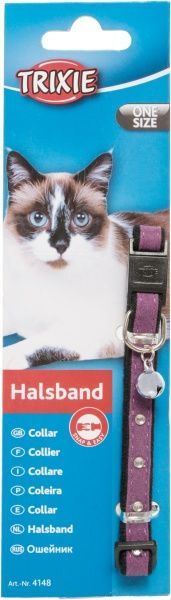 Ошейник TRIXIE со стразами и колокольчиком 4148