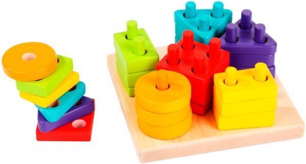 Іграшка розвивальна Cubika Геометричний сортер