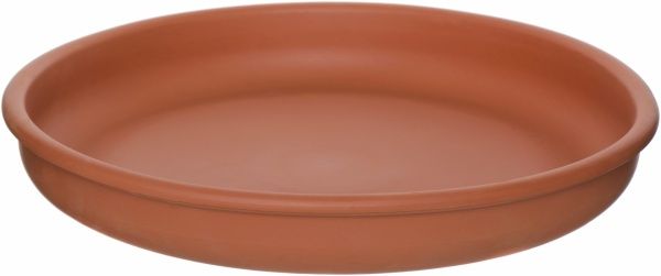 Піддон керамічний Каменный цветок 817 круглий теракот 