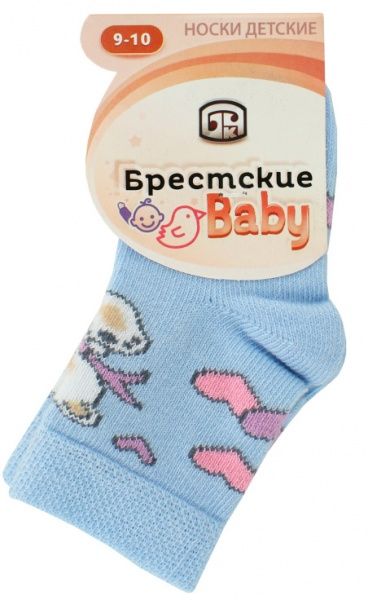 Шкарпетки дитячі Брестские 019 3081 р.9-10 блакитний 