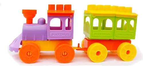 Конструктор Maximus Паровозик Малыш 1