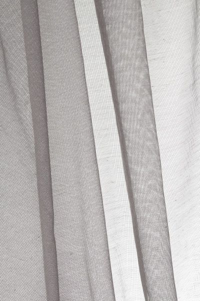 Ткань тюлевая 300 см сетка матовая серая 