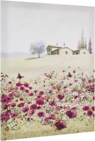 Картина Violet poppies 60x80 см Styler 