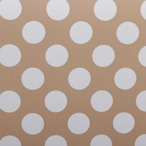 Скатертина Горошок 137x180 см коричневий Даріана 