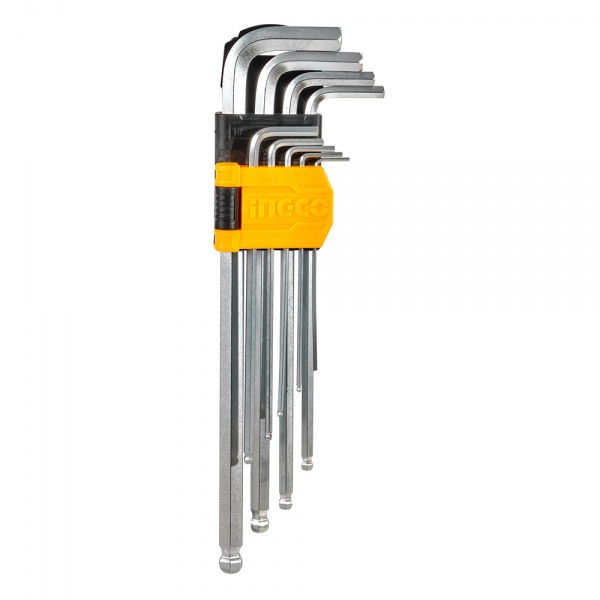 Набор ключей шестигранных INGCO 9 шт 1.5-10 мм HHK12092