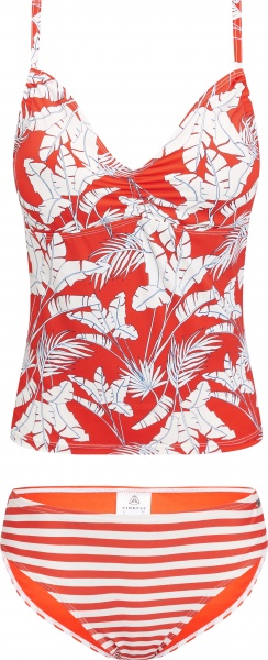 Купальник Firefly FLR2_22 Melinda W 418342-254 р.40C красно-белый