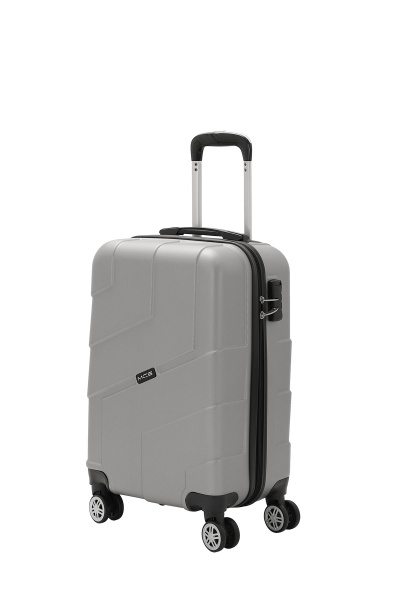 Валіза 42 л срібний MCS V358 на 4 колесах S 20