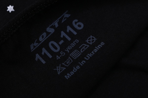 Трусы для девочек KOSTA 1772-2 р.146–152 черный 