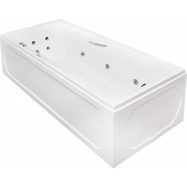 Ванна акрилова EGO Diona Plus 180x80 з ручками (7 компл.)