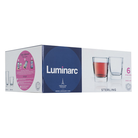 Набор стаканов Sterling 300 мл 6 шт. Luminarc 