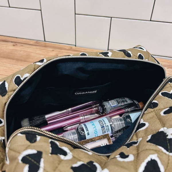 Косметичка Organize Косметичка бавовняна Organize Love 24*13*13 см мульти 