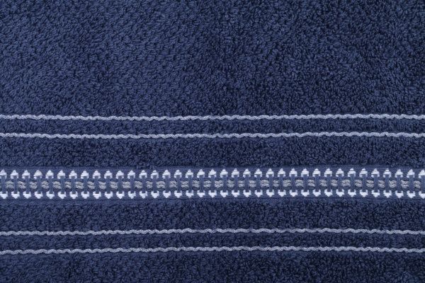 Рушник Rize 70x140 см темно-синій La Nuit 