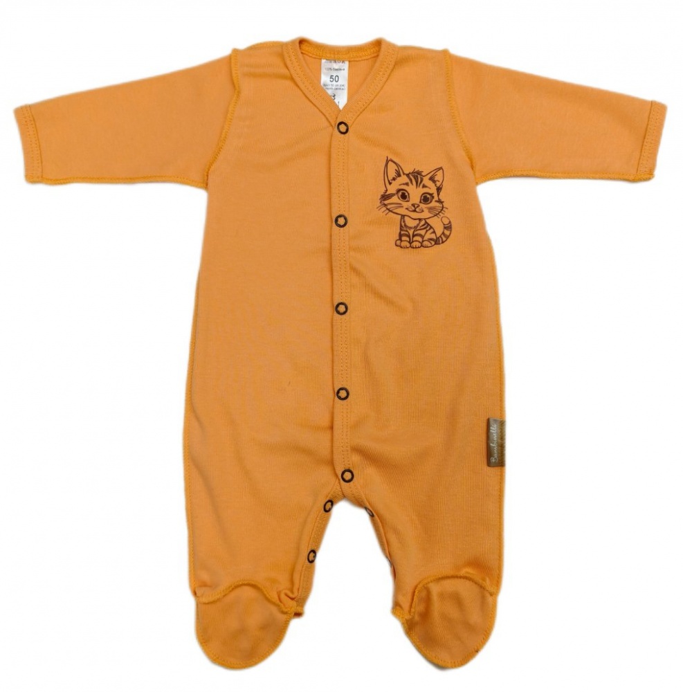 Комбинезон детский унисекс Bambinelli Кмб305-4 р.68 оранжевый