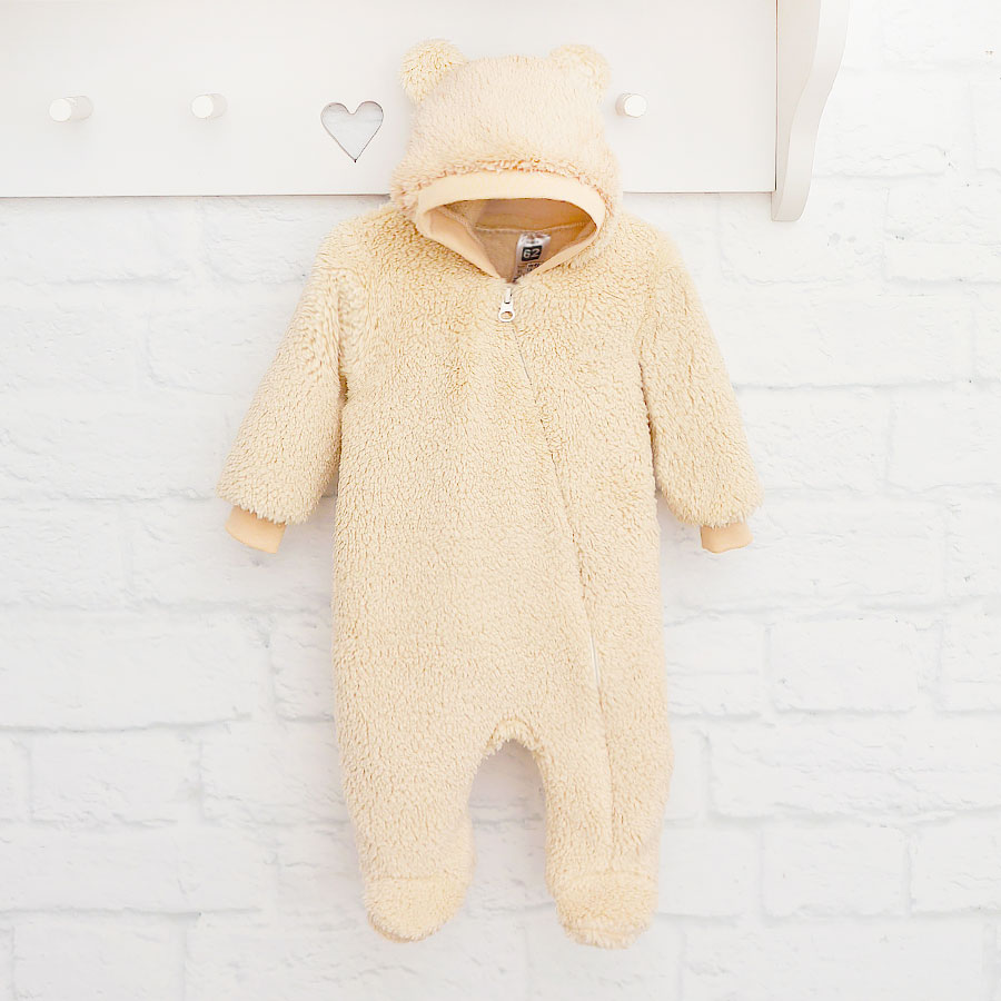 Комбинезон детский унисекс Blanka р.62-68 бежевый 110919