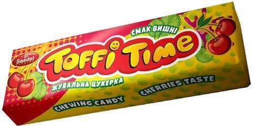 Цукерки жувальні Saadet Toffi Time Вишня 20 г 
