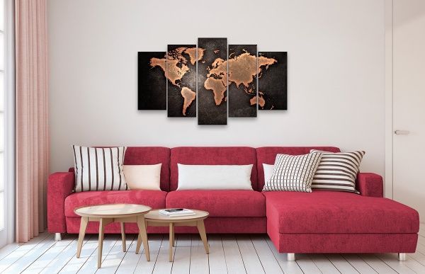 Картина модульная 5 частей MK153 115x69 см 