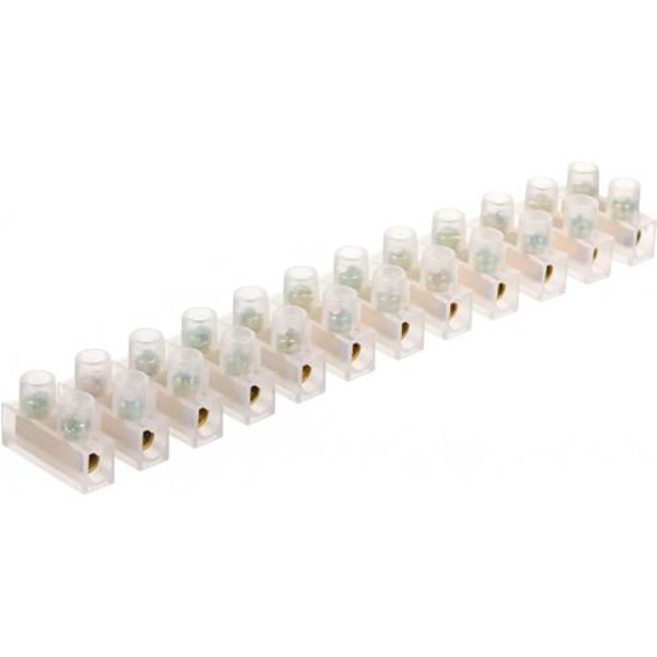 Колодка клемна UP! (Underprice) 30 А 12x16 кв.мм білий