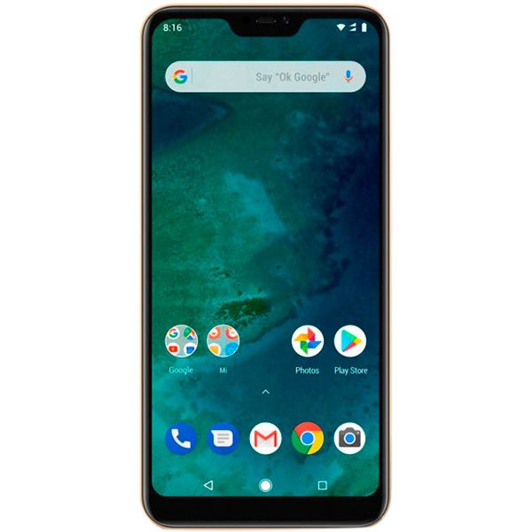 Смартфон Xiaomi Mi A2 Lite 3/32 gold 388174