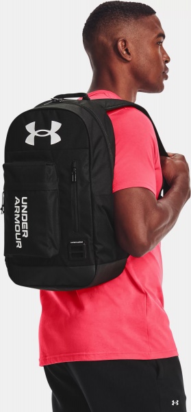 Рюкзак Under Armour UA Halftime Backpack 1362365-001 черно-белый
