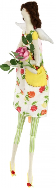 Кукла интерьерная Ангел цветочный