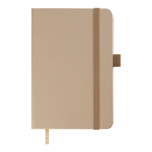 Книга для нотаток Etalon 95x140 мм 96 арк. клітинка золотий Buromax