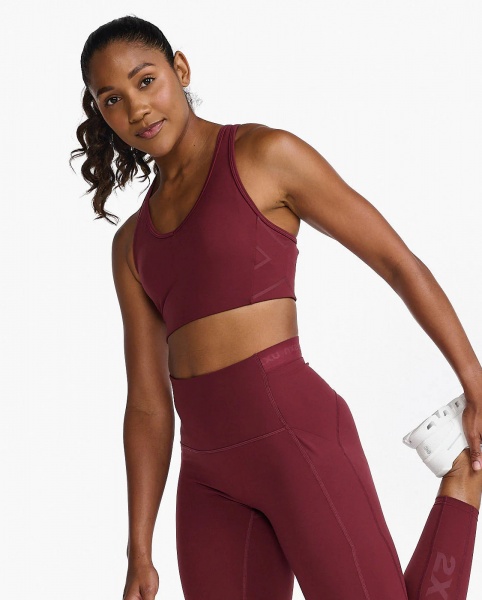 Бра 2XU Motion Racerback Bra WR6998a_TRU/TRU р.S красный