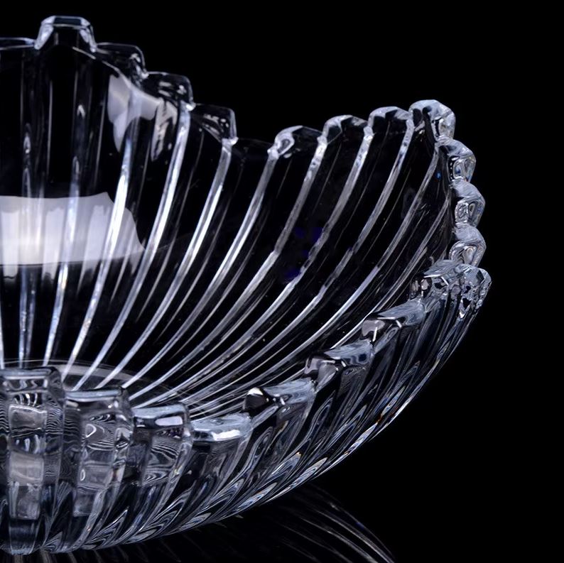 Блюдо сервировочное Fiora Liguria глубокое 28х10 см прозрачное