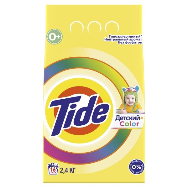 Пральний порошок для машинного прання Tide Дитячий 2,4 кг