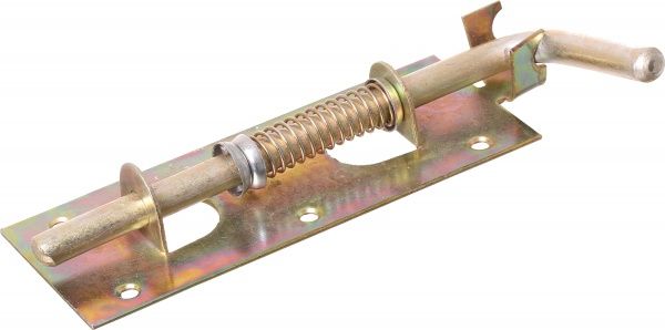 Засув гаражний №1 жовтий 200 мм