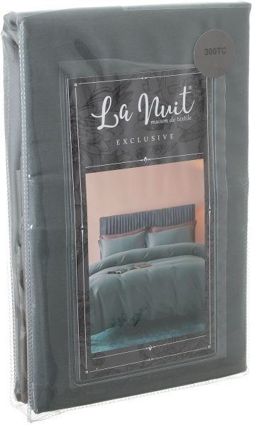 Набір наволочок Mono green D 50x70 см зелений La Nuit 