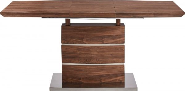 Стол обеденный GT Racer К-6112 (140-180x80x76) Walnut 