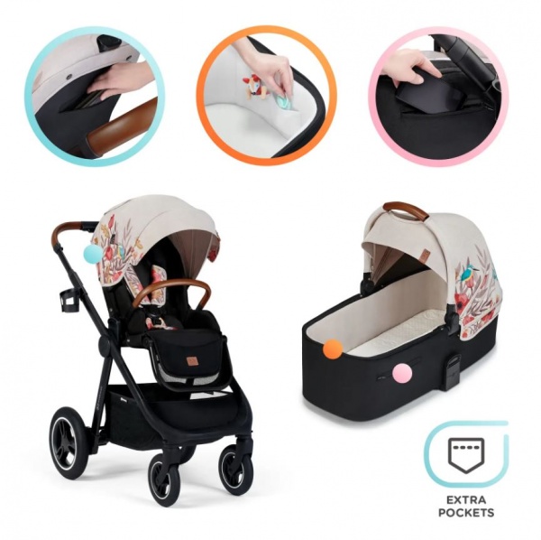 Коляска універсальна 2 в 1 Kinderkraft Everyday Bird KSEVER00BIR2000 