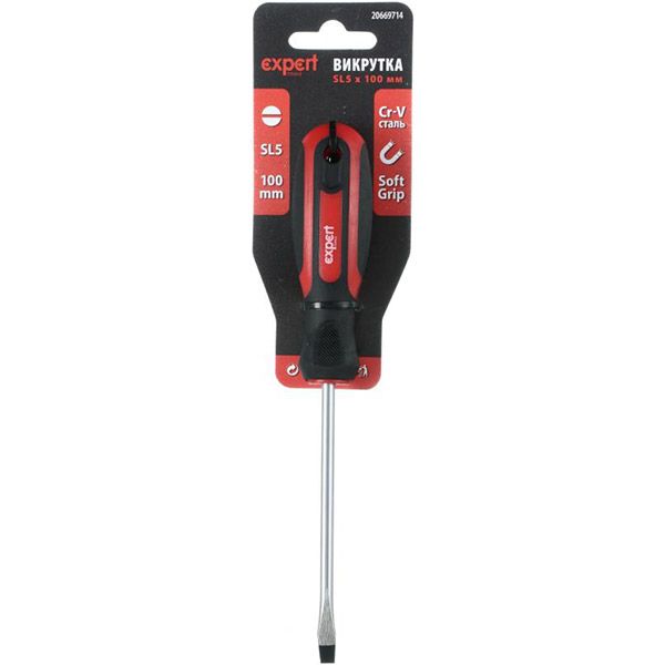 Отвертка Expert Tools 5×100 мм ET-SD-SL5-100