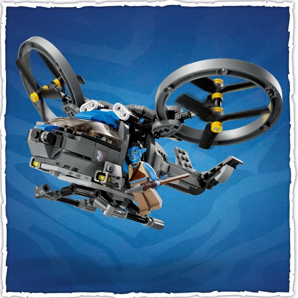 Конструктор LEGO Ideas Гори Алілуя: 26-а ділянка та вантажний конвертоплан «Самсон» 75573