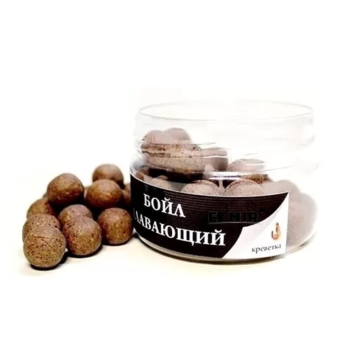 Бойлы King Fish 12мм 50 г креветка Pop-up 12 мм