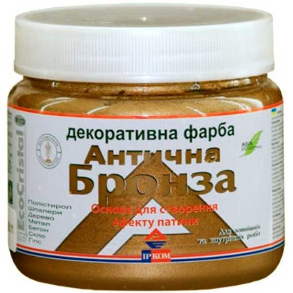 Фарба декоративна акрилова Ircom Decor антична бронза 0,8 л