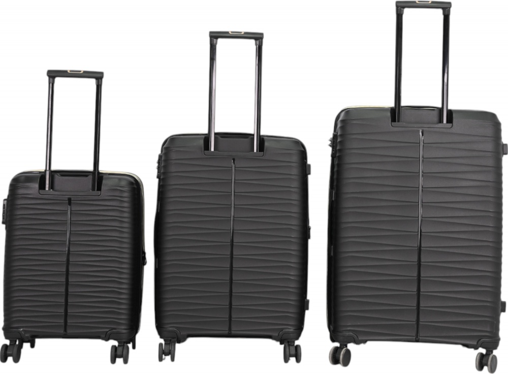Чемодан Compass MS-2691 62 л черный 45,5x25x67 см M
