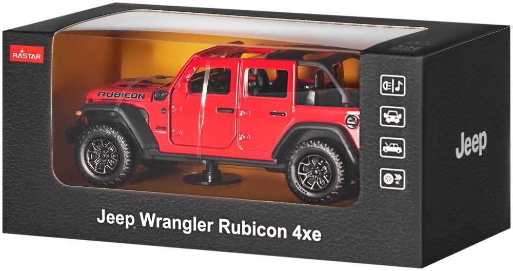 Автомодель Rastar 1:43 JEEP Wrangler Rubicon 454.01.32