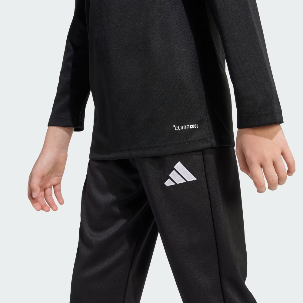 Джемпер Adidas ENT26 TR TOPY BLACK/WHITE JZ6630 р.164 черный