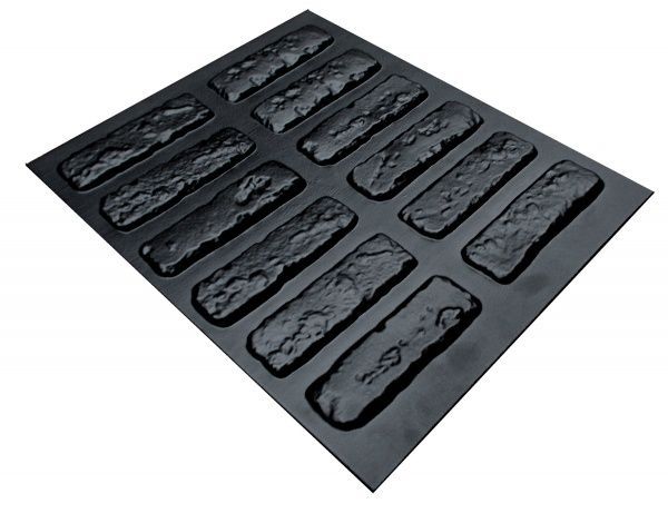 Форма для плитки пряма Бостон 400x430x10 мм