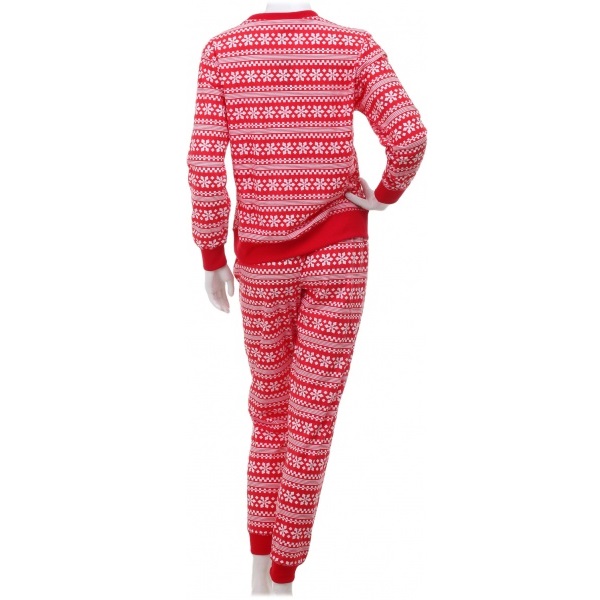 Костюм домашний женский La Nuit Home Red Ornament р. L красный с белым 